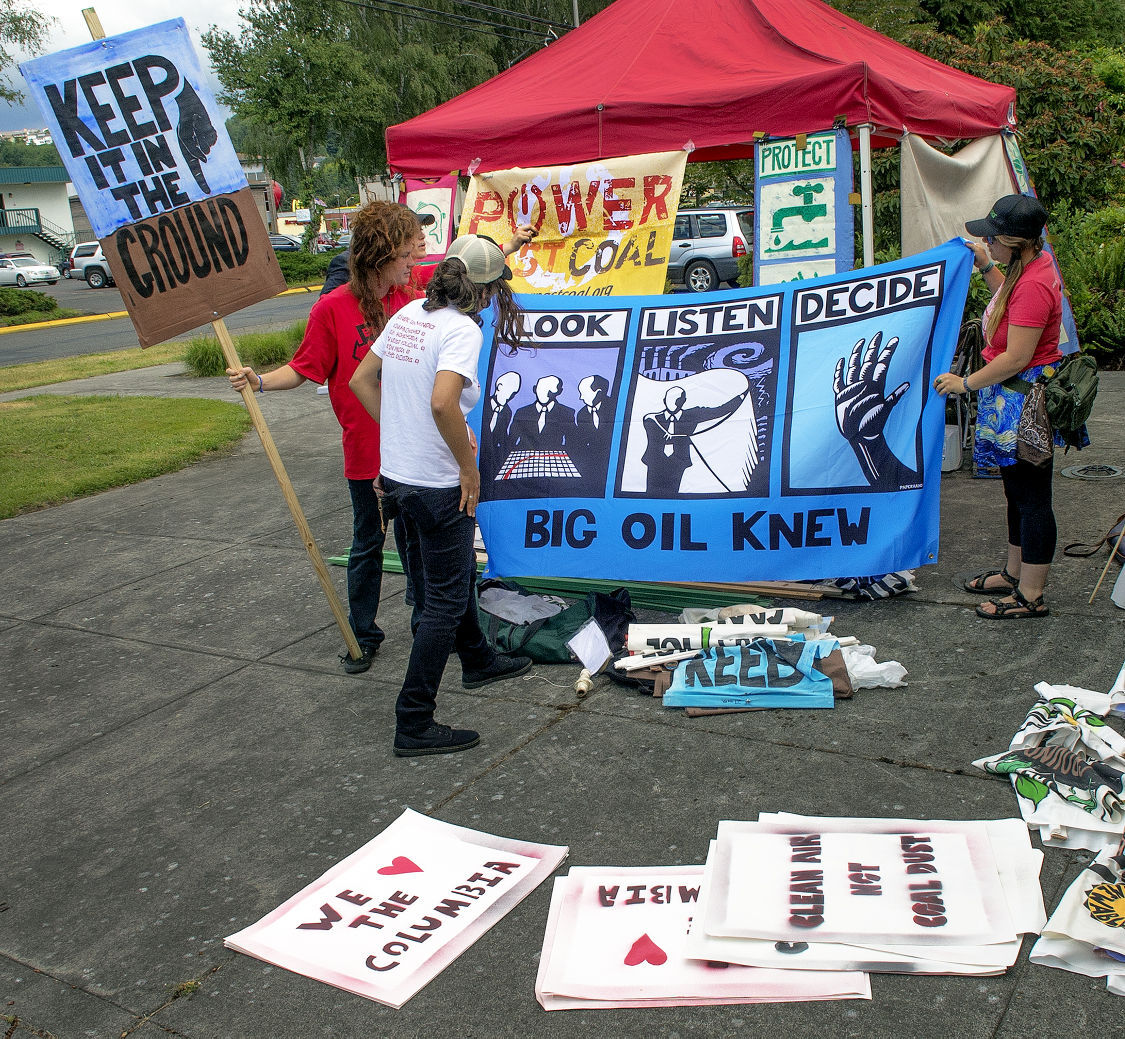 Millennium Bulk Terminals Protesters